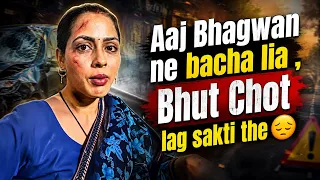 PAIR AAJ TOOT HI JATA 😟😟shooting mai bach gai RICHA DIXIT VLOG