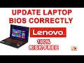 How to Update Lenovo BIOS Correctly in Windows 11 10 8 Updating IdeaPad Y510P BIOS