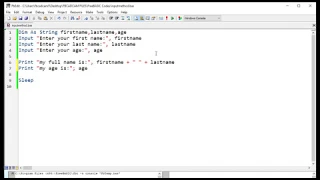 FBCadCam Tutorial Input Method FreeBASIC 2