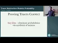 Trace Abstraction Modulo Probability