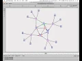 NS2 simulation many-to-many communication in 20-node network