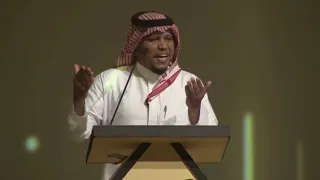 لأول مرة أمام خالد الفيصل قصيدة شعرية فصيحة لي ورهبة الموقف لاتنسى وتفاعل الأمير حفزني يحيى رياني 