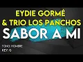 Eydie Gormé & Trio Los Panchos - Sabor A Mi - Karaoke Instrumental -Tono Hombre