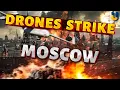 Air defenses were activated in Moscow amid large-scale drone attacks