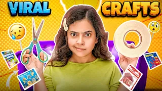 ✨Testing *VIRAL* CRAFT KITS 🎨🖌️ | ঘরে বসে ট্রাই করলাম | Wonder Munna Unplugged