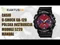 Lagu Jak ustawić Casio G-Shock GA-120 instrukcja obsługi PL ustawienia zegarka kaktus24.pl