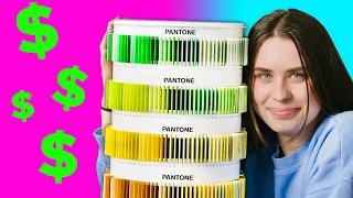 Linus let me spend 10 000 on THIS - Pantone Plus Plastic Standard Chips Collection