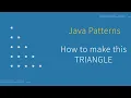 Star Pattern - 1 Program in Java