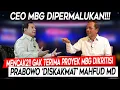 Lagu Ngamuk❗ Mencak2 Gak Terima Proyek MBG Dikritisi, Prabowo Diskakmat Mahfud MD