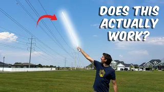 Can Power Lines Really Light a Bulb in Your Hand