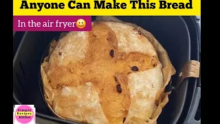 You Won't Believe This Bread Was Made in an Air Fryer! (Cranberry Walnut and Whole wheat)
