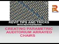 Arrayed Parametric Auditorium Chairs