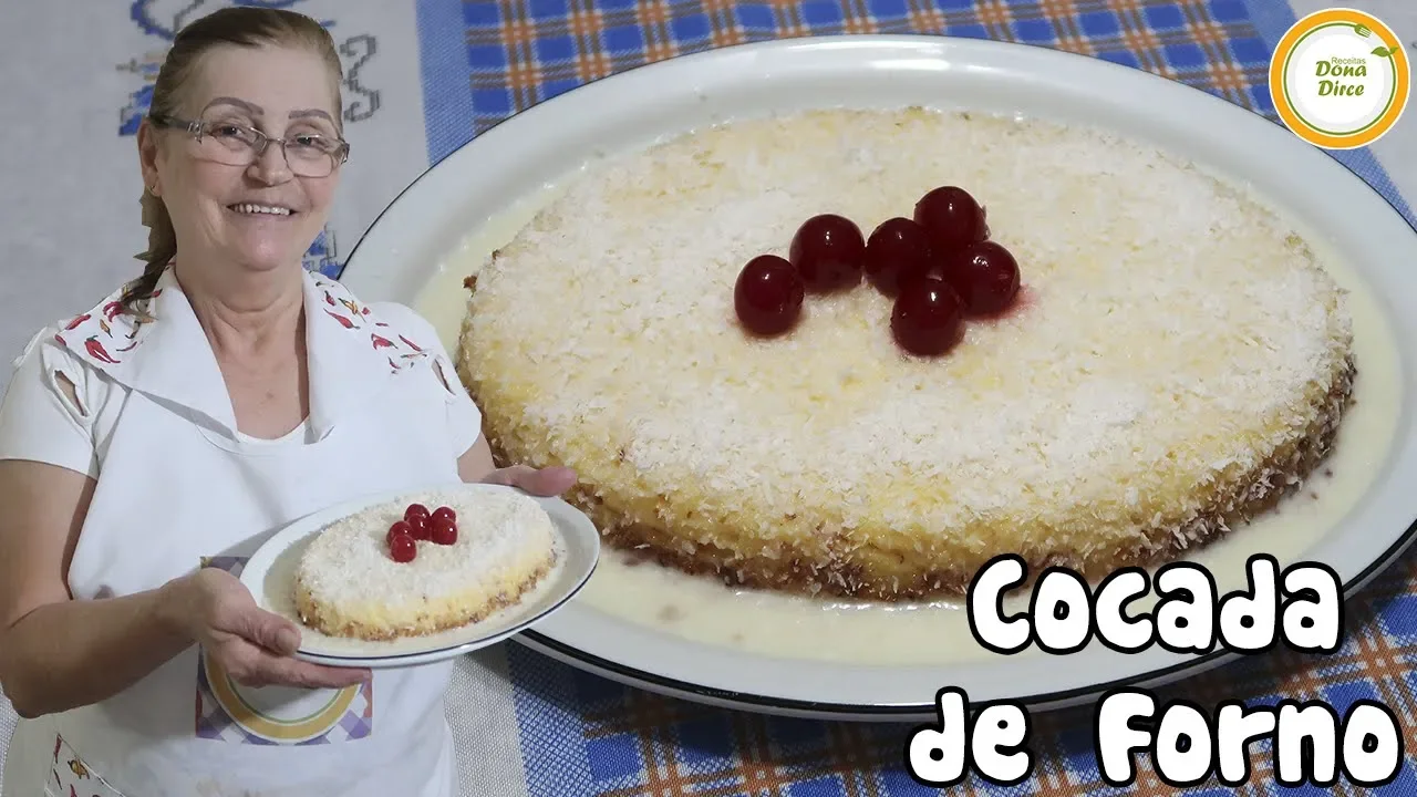 COMO FAZER A COCADA MAIS FÁCIL DO MUNDO COCADA DE FORNO #264