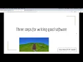 Lecture 7 FS101 Object Oriented Analysis and Design Part 1 Encapsulation and Delegation