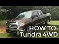 How To shift a Toyota Tundra into four-wheel drive 4WD with Jonathan Sewell Sells