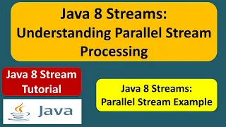 Java 8 Streams Understanding Parallel Stream Processing Java 8 streams Streams in Java 8