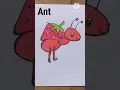 Lagu Cute Ant 🐜🐜#Easy Ant #Shorts viedeo