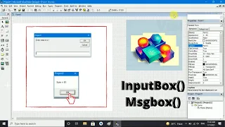 Msgbox and InputBox in Visual basic 6 0 Rishav hacx 2021