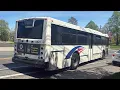 NJ Transit Bus On Board Ride 601 Hamilton Marketplace 2010 NABI 416 15 5542
