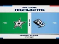 NHL Highlights Stars vs Mammoth - January 31 2026