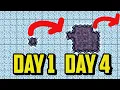 How Fast Does The Corruption Spread In A Terraria World 100 Days Of Terraria Corruption Spread