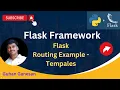 Flask Tutorial - Flask Routing Examples Flask Project and Rest API Flask Framework Python Tamil