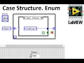 LabView Create Enum Case Structure