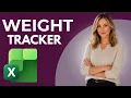 How to Create a Weight Tracking Worksheet in Excel With the Offset Function Quick Guide