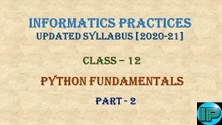 Basics Of Python Part-2 Character Set Tokens Keywords Identifiers Literals Class 11