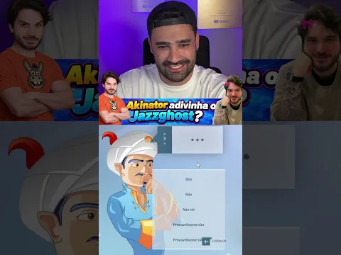 O AKINATOR ADIVINHA O JAZZGHOST?