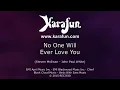 No One Will Ever Love You - Nashville | Karaoke Version | KaraFun