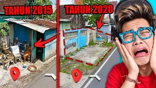 LOKASI di Google MAPS DARI TAHUN KE TAHUN! BIKIN SEDIH SAMPAI NANGIS!!!