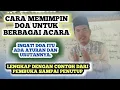 Download Lagu Cara dan Teks Memimpin Do'a Penutup Acara