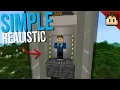 OUTDATED The SIMPLE REALISTIC Elevator Minecraft Bedrock 1 20 Tutorial