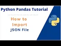 How to import JSON data in Python