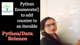 Class 9-Python Enumerate Function How And Why To Use This Clear Concept With Live Session