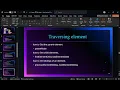 Traversing createElement Manipulating DOM Elements Part 25