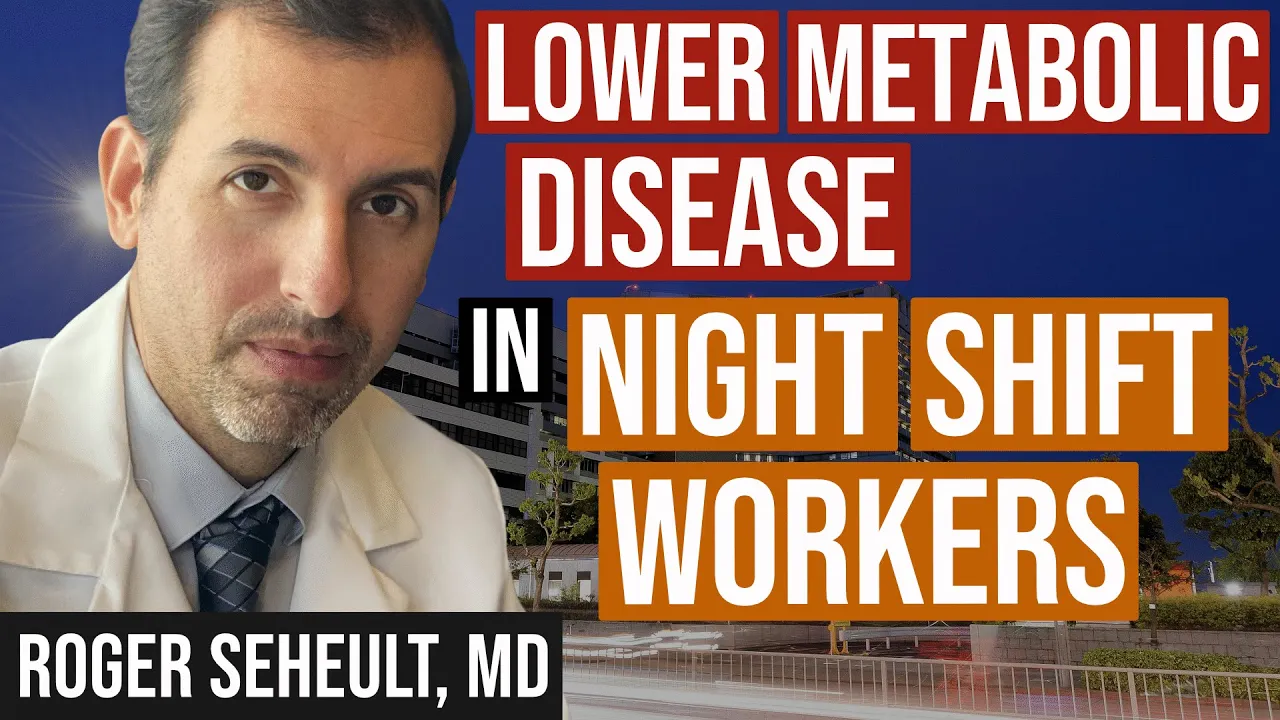 Night Shift Workers Can Mitigate the Risk of Metabolic Disease by Not Eating at Night