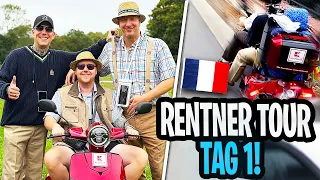 Schlimmer UNFALL am ersten Tag!😱🇫🇷 FITNA ESKALATION & XXL Villa - Rentner Tour 2.0 | MontanaBlack