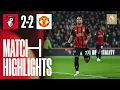 Kroupi nets late leveler in draw against Manchester United AFC Bournemouth 2 - 2 Manchester United