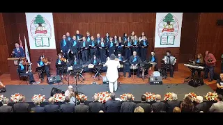نشيد المحامين في بيروت يوم المحامي دندنها