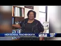 Student remembers Statesboro High teacher who died of COVID