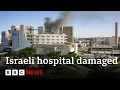 Download Lagu Israeli hospital damaged after wave of Iranian missile strikes | BBC News