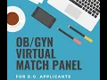 Virtual Match Panel for D O Applicants 2020