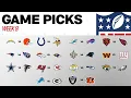 Week 9 Game Picks