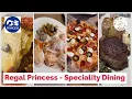 Regal Princess Speciality Dining Worth It Crown Grill Sabatini s Alfredo s Crab Shack