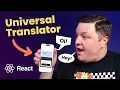 Speech Recognition Voice Synthesis in React Web Speech API
