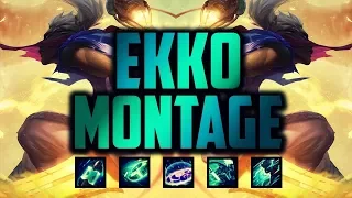 Ekko Best Player Montage - Ekko Fast Combo || Animuss