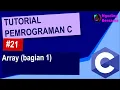 Belajar Bahasa C Array Bagian 1 Ngoding Bersama