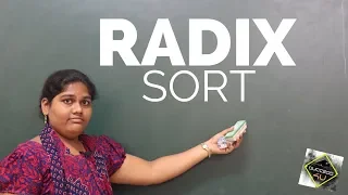 RADIX SORT DATA STRUCTURES